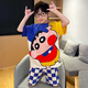 New Boy Pyjamas Sommer dünne reine Baumwolle kurzärmelige Anzug Kinder Little Boy Big Children Cartoon Home Kleidung Vollte Baumwolle TN653# Tom Cat M Code 160 (empfohlenes Gewicht 85-100 Jin [Jin gleich 0,5 kg])