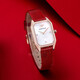 Armania Watch Damen-Spitzname, Star-Form-Stahlgürtel, Quartz Fashion Diamond-Set Frauenhandgelenk, kleine grüne Uhr Luxus-Geschenkbox11149