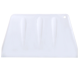 Luda [JD door-to-door] baking tools trapezoidal scraper plastic dough cutting scraper kitchen utensils DIY white cream flat scraper medium two refills 15.5cm*10.5cm