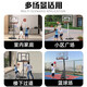 Happy small blue ball lifting basketball rack children's basketball rack home outdoor basketball frame adult dunk moving basket universal model 003-21A (height: 1.45-3.05 meters