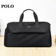 POLO golf clothing bag, men's nylon golf bag, golf clothing bag, portable golf bag black, independent shoe compartment