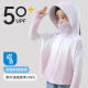 茨语儿童防晒衣女童男童夏季2025新款冰丝防晒服薄款外套夏天防 粉色F9929 130
