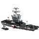 Lumières (éclairage) Grand porte-avions militaires Cruiser Assemblée Assemblée de construction Modèle de construction Ornaments pour enfants Toys Boys Birthday Gift 826 Aircraft de taille moyenne 508 pièces