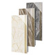 XMSJ ARC Kante glasiert integriertes Gold-plattiert 470x1200 Originalrille Gold Drahtverglasierte Treppe Sticksteine Marmor Porzellan Lichtbogenkante Glasiertes Treppe Schritt 12808-Gesamtteil 470*1200