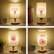 Chuangjingyi wählt Loopy Night Light-Paar Rubin Schlafzimmer Bettbeee nie