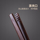 Tangfeng ebony tea clip household solid wood cup washing clip Kung Fu tea set accessories tea cup cleaning tool tea tweezers ebony gold flower tea clip