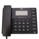 
Deli telephone landline office telephone fixed caller ID home office hotel front desk customer service stylish widescreen model (black) 13567
