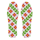 2024 new printed cotton cloth hand-embroidered cross-stitch insole semi-finished product embroidered by men and women Rose red 683 Whatever you want come true 43 size