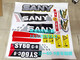 Excavator accessories Sany SY55C/60C 65C 70C 75C 85C 95C-9 full vehicle excavator sticker single warning sign pair