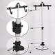Mountain bike parking rack telescopic bicycle rack road bike display rack vertical household adjustable repair rack triangle rack LCH-301