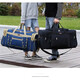 Winaden Reisetasche große Kapazität Geschäfts Reise Handgepäckbeutel Extra großer bewegender Bag Fernkleidung Bag Checkout Beutel Schwarz