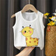 Sechs Farben des Glücks, 2-teilige Babyweste Sommer Pure Cotton Thin Style Jungen und Mädchen, Babys und Kinder atmungsaktiven Bauchbauchschutz Kinderhülsenweste zufällig gemischt und übereinstimmend 2 Packungen (falls Sie möchten, hinterlassen Sie bitte eine Nachricht und Notiz) 100