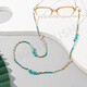Chuanjitian glasses chain, women, creative color series gravel glasses rope, women's sunglasses anti-loss neck, reading glasses chain, color