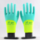 Atmungsaktives König #989 Schaum Latex Anti-Schlupf-Arbeitskomfort Arbeit Handschuhe tragen resistente kleber imprägnierte halbhangende Arbeit, die Männer klettern, um atmungsaktiven König zu klettern #9893 Dual Experience Paket L.