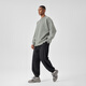 Bodydream bm rond pulater à couloir masculin pullaire décontracté pull en tricot pull en liberté et couleurs solides et gris gris gris m.