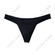 Sexy underwear men's thong cotton underwear sports underwear seamless breathable light men's style fun splicing black 2XL