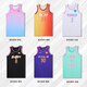 Staver American basketball uniform set custom male college student competition training uniform quick-drying breathable basketball vest jersey YA-7036 white [Drew series] XL