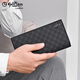 
Goldlion wallet men's long casual and fashionable business wallet 2025 new simple multifunction large capacity clutch bag men black