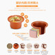 Longxingfa Longxingfa fully automatic household electric stew pot purple clay cooking porridge, porridge simmering soup health care soup pot ceramic electric casserole stew cup mini electric stew pot stew pot low power fine stew purple clay manual model 1.5L suitable for 1-2 people