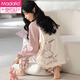 
Modal pajamas for women in spring and autumn pure cotton long-sleeved home clothes, all-cotton sweet princess style casual home clothes set, can be worn outside Z20YM695 M Recommended [80-100Jin [Jin equals 0.5 kg]]