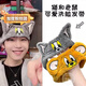 Anzhishang K's same style Tom cat headband sports face wash headband women's makeup mask men's hair band hood 1#K total-Tom cat's same style-grey