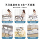 Beiyixiong Beeio Diaper Table Baby Care Table Multi-function Operating Table Newborn Touching Table Baby Bath Dish Change Table Light Gray [Three-speed Adjustment + Universal Wheel + Storage Bag]