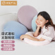 NetEase carefully selects Japanese fluffy soft taiko pillow cushion sofa bedside cushion home office diameter 50CM* navy blue
