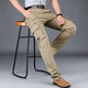 
JEEP SPIRIT Jeep Casual Working Pants Men's Multi-Pocket Straight Loose Pants Trendy Spring and Summer Men's Pants 9923 Thin 9923 Thin Khaki Size 31 2ft 3
