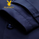 Playboy 2025 Windbreaker Men's Jacket Spring y Autumn New Mid-Long-Longgent Men's Clothing Black 2xl