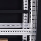 Armoire Musheng Huateng UPS 1.2M 22U commutateur Armoire de réseau TC Série Cabinet de serveur de salle informatique 19 pouces standard TC6622 600 * 600 * 1200 Cabinet réseau Porte de réseau