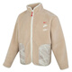 Nike (Nike) Herbst und Winter New Jordan Herren Fleece Jacket Sport und Casual Plus Velvet Stand Halsband Windproof und warme Jacke FZ6194-126-Non-AJ Serie L.