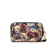Bear attachment women's bag fashionable woven canvas hand bag long casual portable mobile phone coin purse bag