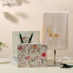 
Gem butterfly handmade Su embroidered silk scarf mulberry silk scarf cheongsam shawl female mother birthday gift box Lantian jade dream
