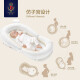 Tiai portable bed-in-bed crib newborn bionic sleeping bed baby uterine bed anti-pressure bb bed bed bionic game sleeping bed [noble white]