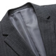 Announcement Bird Suit Men's Slim Business Professional Suit High-end Men's Striped Suit Wedding Banquet Dress Gray Plaid XXS
