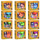 
Plant vs. Zombie Toys Full Set Pea Ice Shooter Cactus, Open Mumu Coconut Cannon Children 686-138 Lotus Root + Diving Zombie