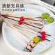 Chuge high-quality disposable fruit fork, good-looking disposable fruit picks, Bobo chicken bamboo sticks, children's fruit plate bamboo sticks 15cm, candy hearts 12cm, 100 pieces/pack