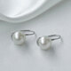 Queen of Pearls 10-11mm freshwater pearl earrings simple and versatile pearl earrings birthday gift for women