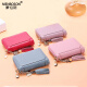 Sac de cartes Monbers Sac réel de la vache de vache pour femmes Multifonction antimagnétisation Banque Banque Banque Multi-carte Position de carte de visite pour femmes Clix de conduite de cartes de commerce pour le conducteur Pink [20 positions de carte anti-Theft Brush]