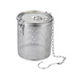 Leishton brine cage brine filter stainless steel brine basket brine bag filter bag aniseed filter seasoning ball seasoning box micropore 8X9cm (about 30-50 grams of material)