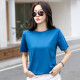 DGPZ短袖新品t恤女宽松上衣服韩范半袖丅恤上衣XX601 紫色X719款 L （宽松款130-145斤）