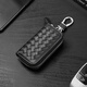 
YOOKDD Business Men's Small Bag Car Key Bag Men and Women Fashion Small Braided Car Key Padlock Bag New Coin Wallet Plaid