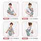 
Aiyuanmei (aiyuanmei) baby baby sleeping strap lightweight front and back dual-use out for newborns simple front-held baby-carrying artifact Mint green