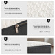 MOUSSE HOME12cm厚床垫蓝色记忆棉盒子独立弹簧青少年护脊环保加硬15cm厚定制 青少年M1偏硬支撑12cm厚 1350mm*2000mm