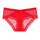 Wen Nian, women's zodiac year red shorts, women's underwear without traces, big red wedding DX702 red L Recommended 120-140Jin [Jin equals 0.5 kg]