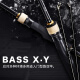 达亿瓦（DAIWA）BASS X Y路亚竿路亚钓鱼竿碳素泛用微物路亚远投钓竿鱼竿十大品牌 682MLS.Y（2.03米中软调直柄）