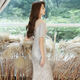 Evening dress for women 2022 new high-end temperament slim aura queen evening dress 2022 banquet annual meeting stage show temperament elegant slim and slim high-end light luxury fish tail skirt silver M