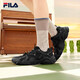 FILA 斐乐猫爪鞋4代男鞋复古老爹鞋时尚休闲运动鞋透气厚底鞋猫爪6 黑-BK （猫爪4） 42