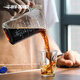 MHW-3BOMBER bomber coffee pot glass sharing pot with graduated drip filter hand brewing utensil 360ml [precise flow control] glass sharing pot - 360ml