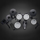 Roland Elektronische Drum TD07KV/TD07DMK Drum Adult Children Praxis Unterhaltungsunterhaltung Professional Performance Grade Examination Elektrische Trommel 5 Drum 4 Zymbals 07dmk + PM100 Lautsprecher + Geschenkpaket